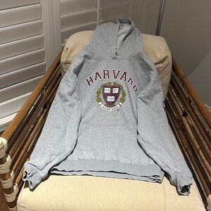 Harvard Gray Hoodie Sweatshirt